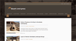 Desktop Screenshot of desertcrestpress.com